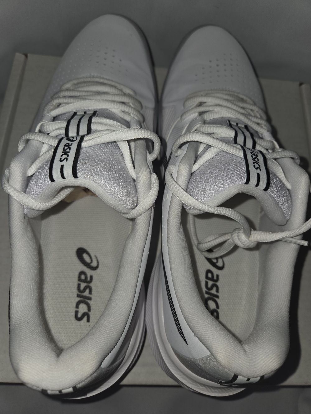 Asics Gel-Challenger 15 White/Gunmetal US Men Size 10.5 - Picture 9 of 11